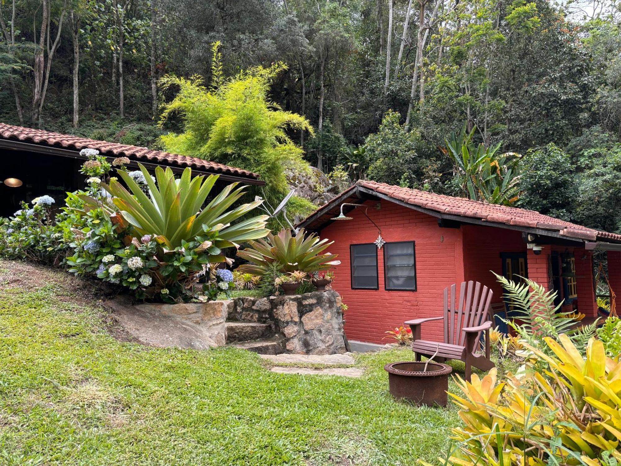 Refugio No Vale Dos Frades 400M Da Cachoeira, Com Wifi Teresópolis Exterior foto